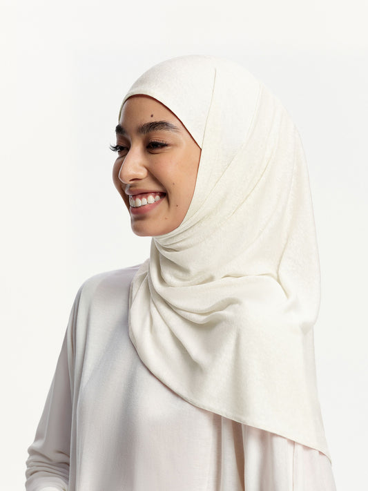 Linen Jersey Tencel-Linen Shawl-Beige