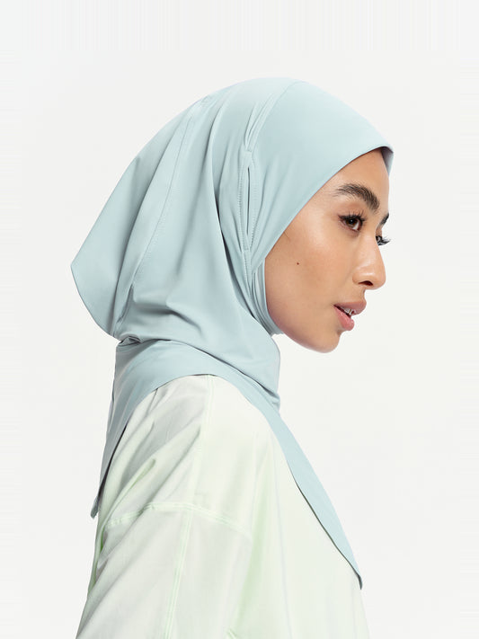 Cool Instant Sports Hijab Active-Light Blue