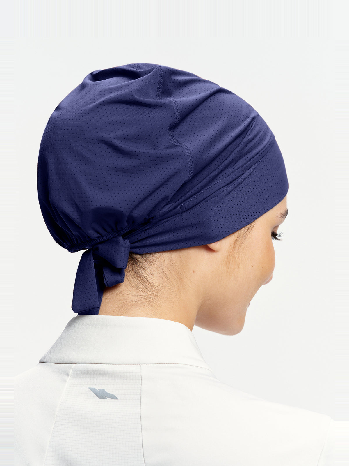 ActiveCap Flex Tie-Back Sports Inner Cap-Navy Blue