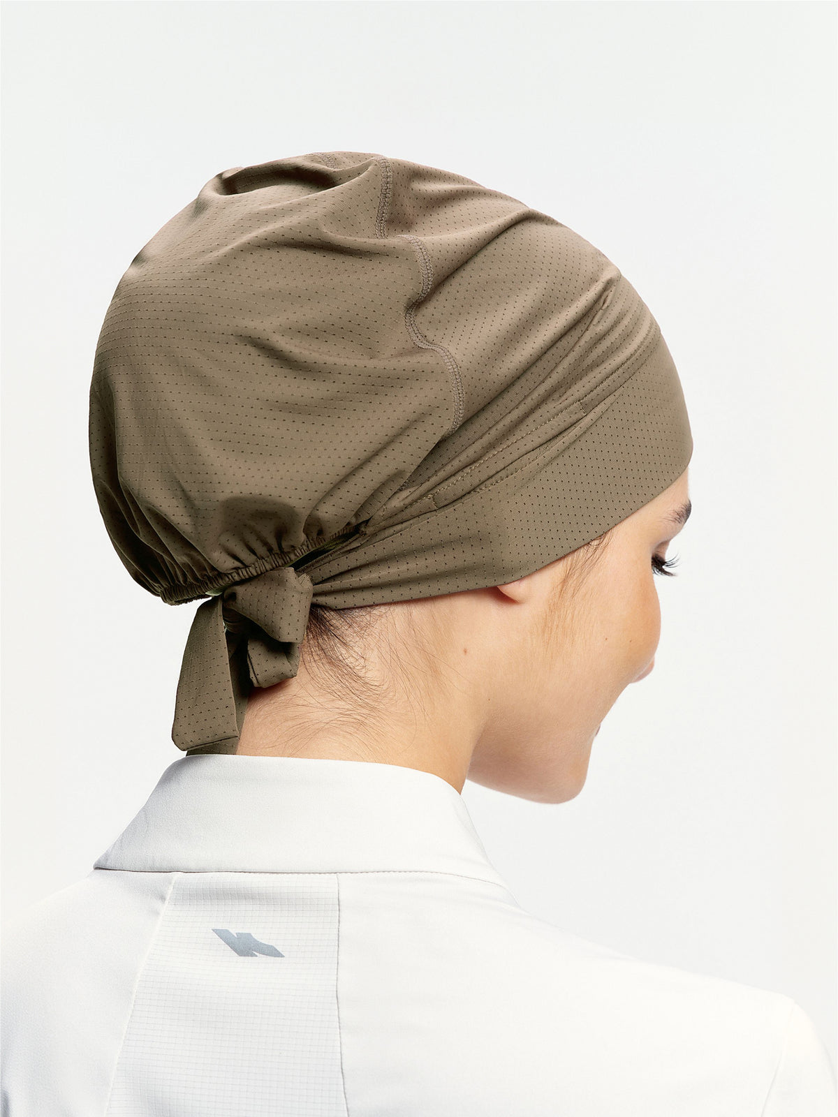 ActiveCap Flex Tie-Back Sports Inner Cap-Milky Apricot