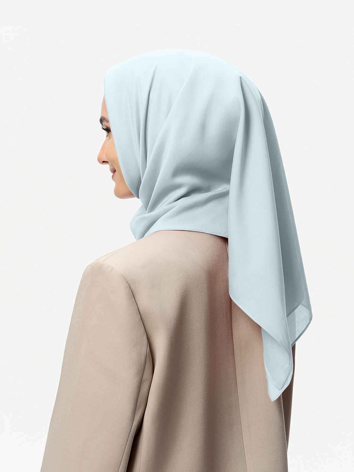 AirVeil 100% Tencel Bawal-Light Blue