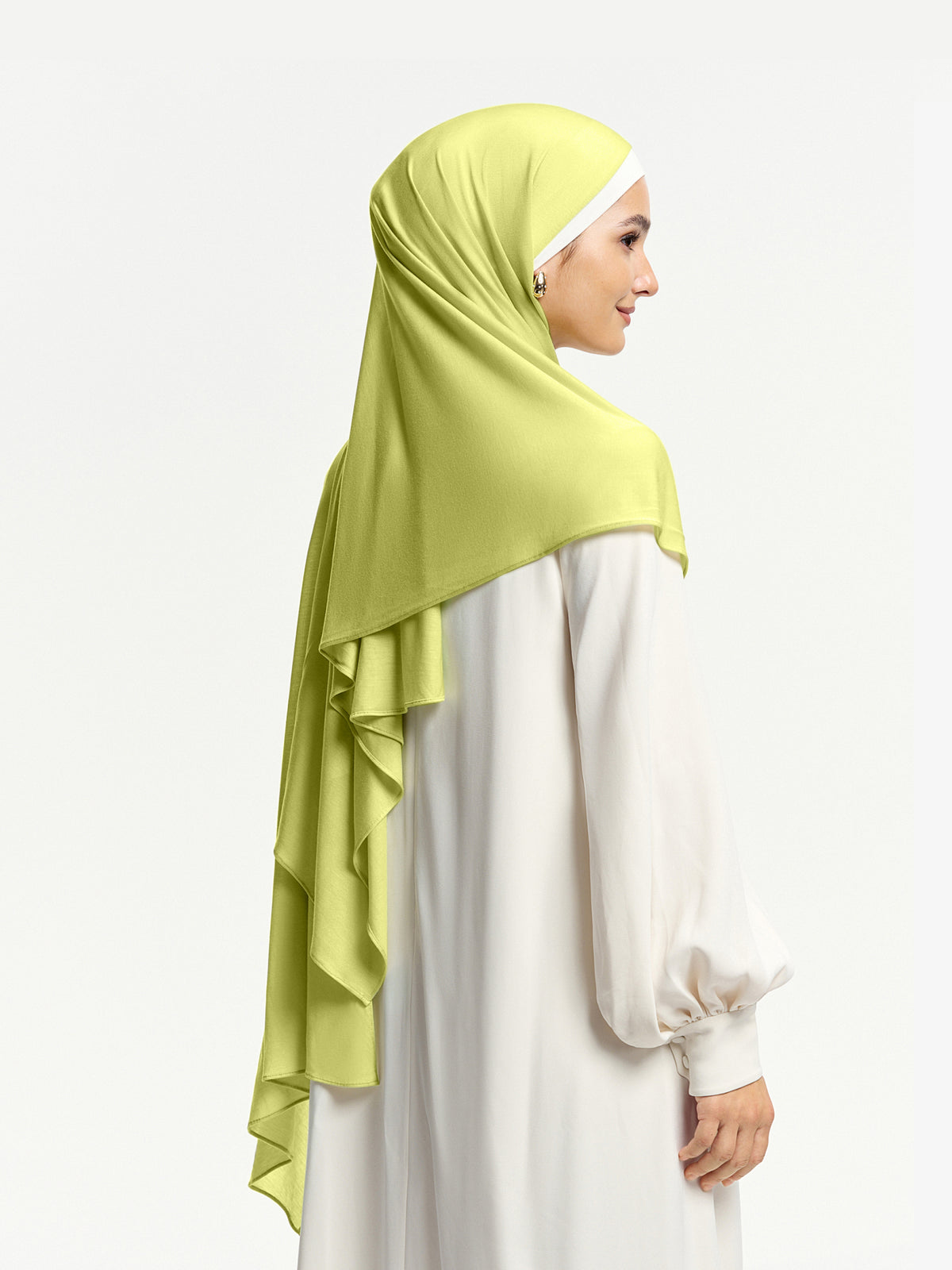 CloudFlow Tencel Knit Shwal-Fruit Green