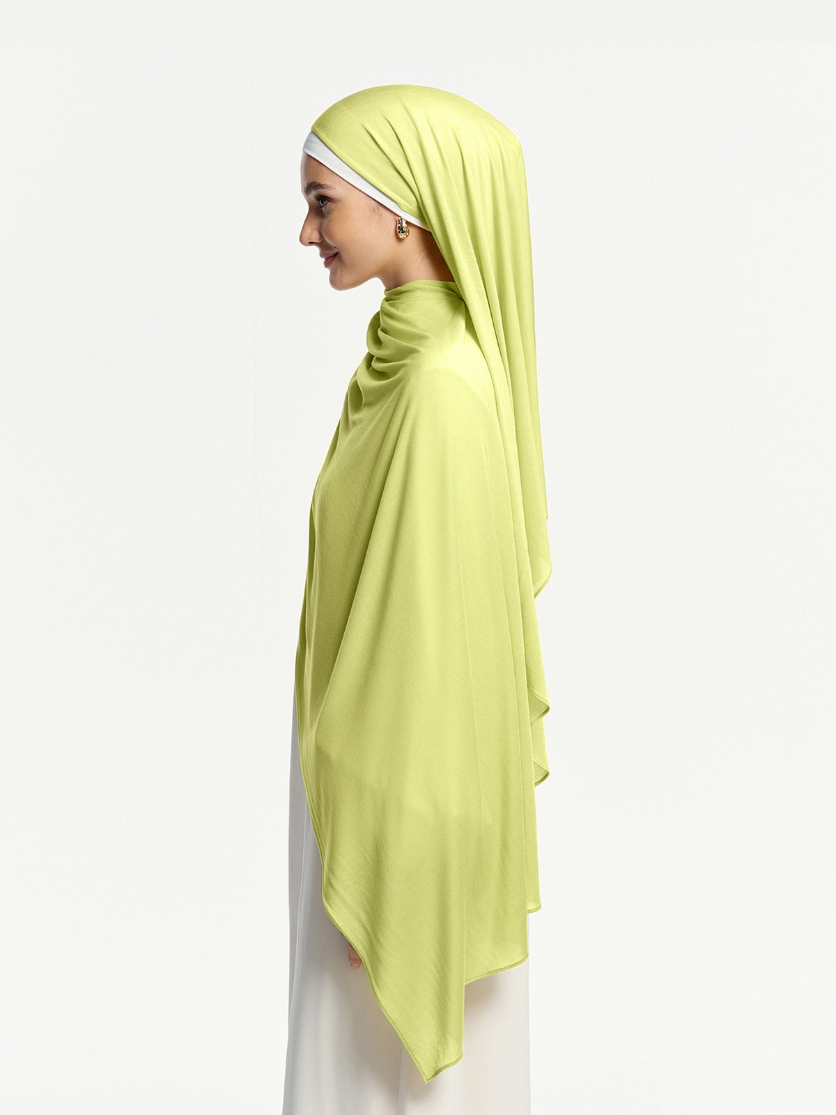 CloudFlow Tencel Knit Shwal-Fruit Green