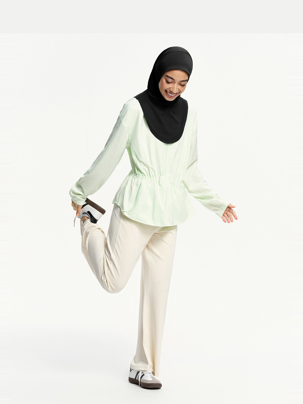 Cool Instant Sports Hijab Active-Black