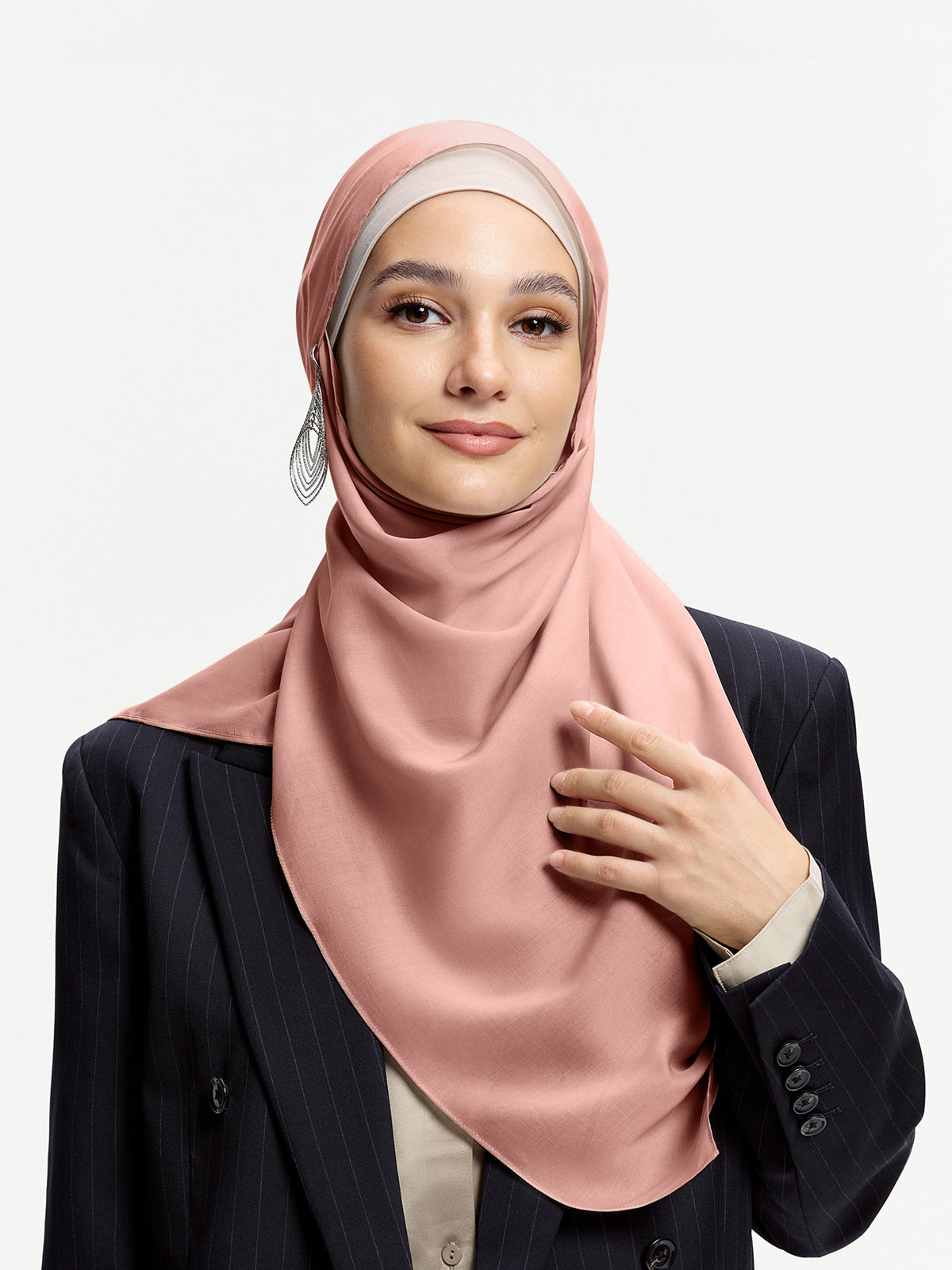 AirVeil 100% Tencel Shawl-Pray Pink