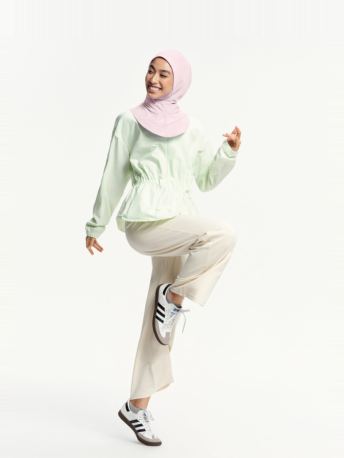 Cool Instant Sports Hijab Active-Pink