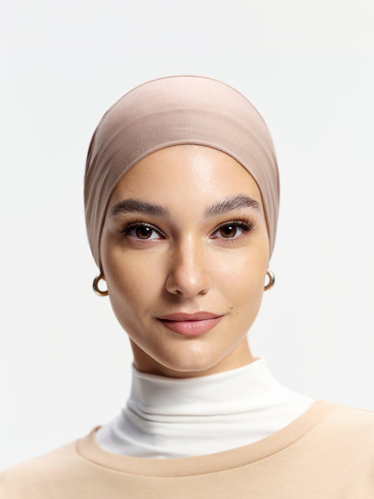 CoolTouch Tie-Back Inner Cap-Caramel