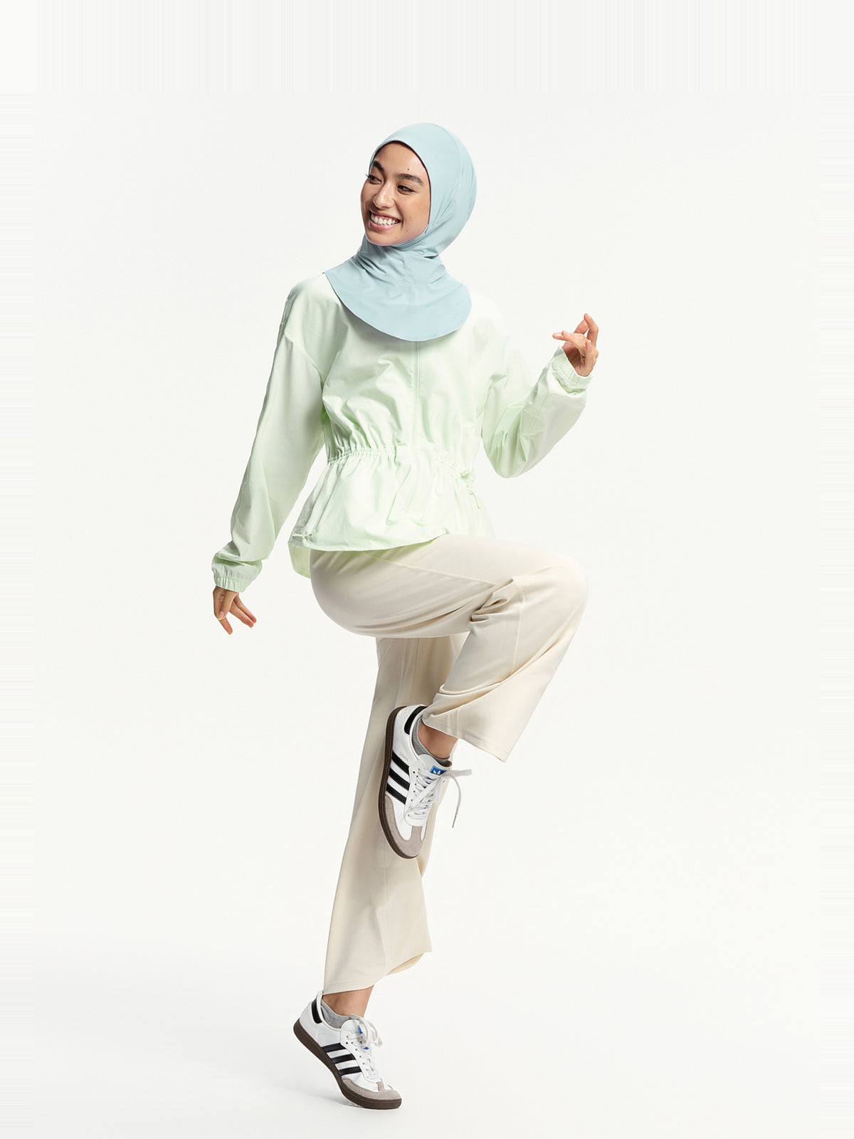 Cool Instant Sports Hijab Active-Light Blue