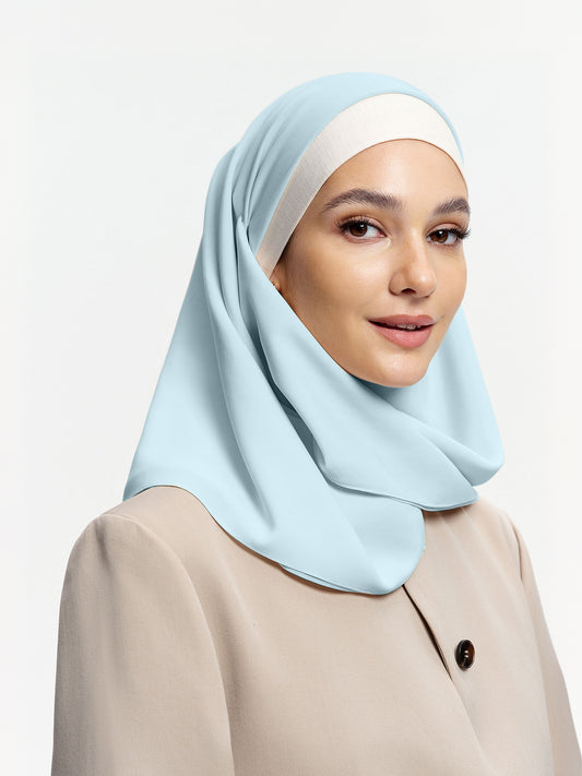 Grace Structured Triacetate Bawal-Blue