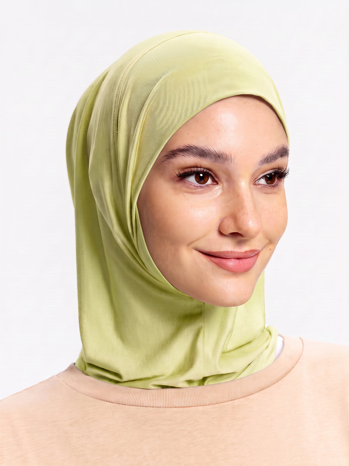 Cooling Tencel Hijab Inner Cap with Neck Cover