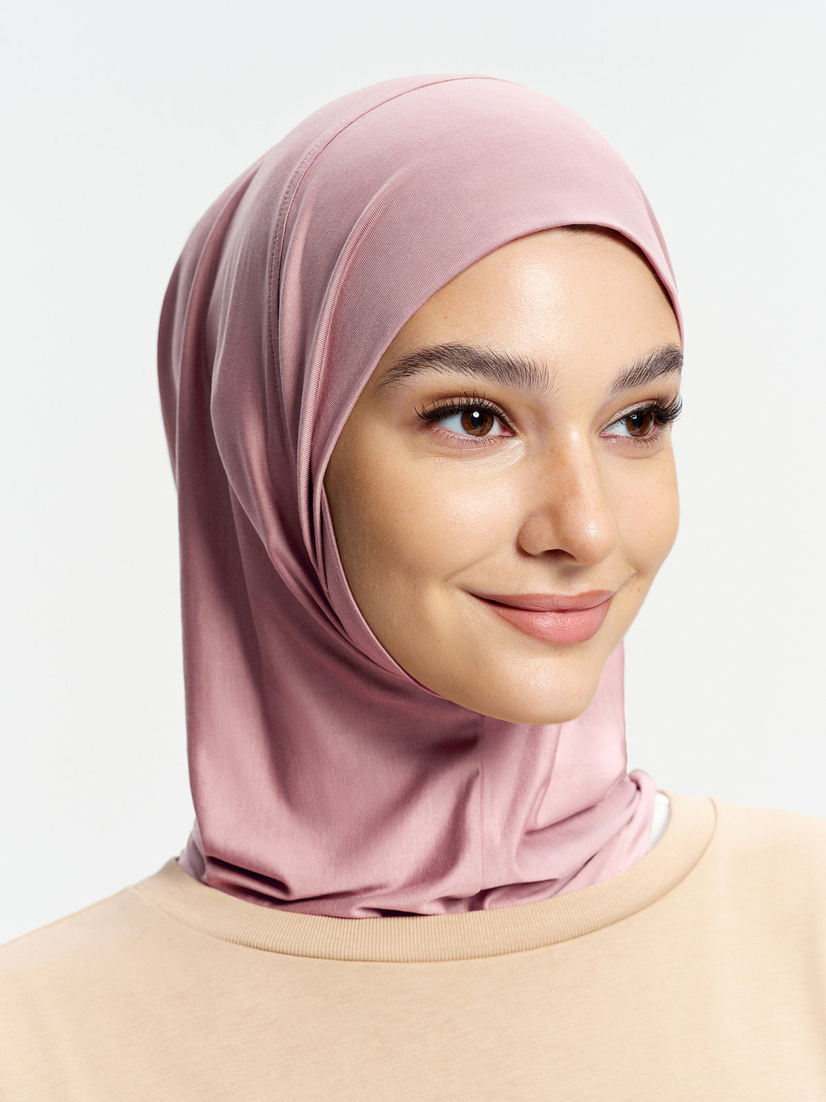 Cooling Tencel Hijab Inner Cap with Neck Cover