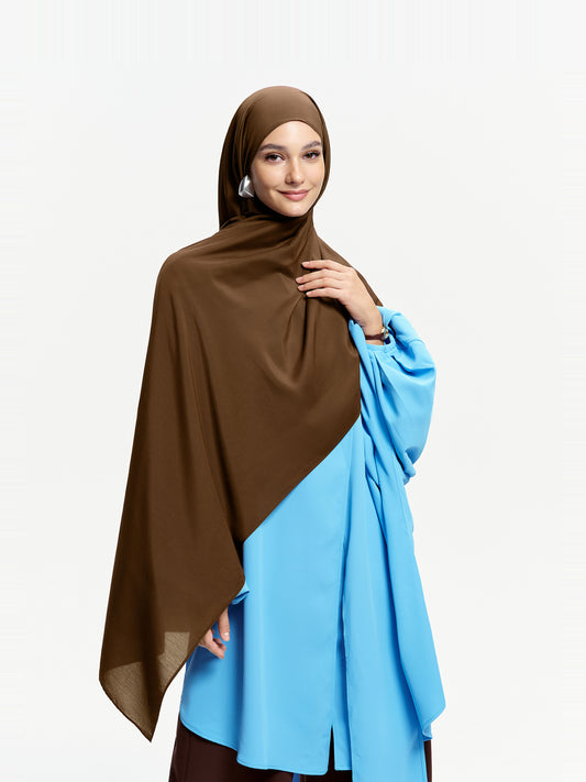 Pearlescent Silk-Blend Shawl