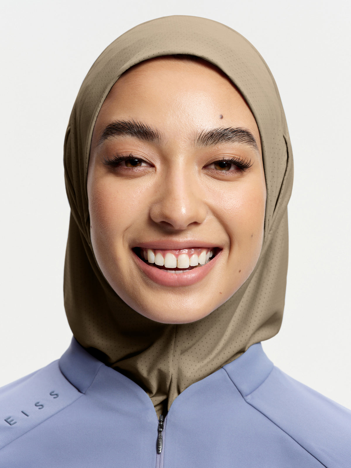 Active Breathe Neck-Cover Sports Hijab-Milky Apricot