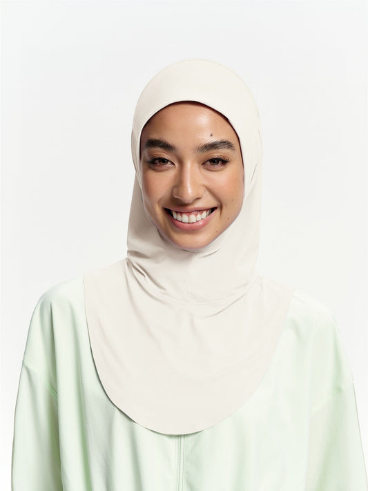 Cool Instant Sports Hijab Active-Beige Apricot