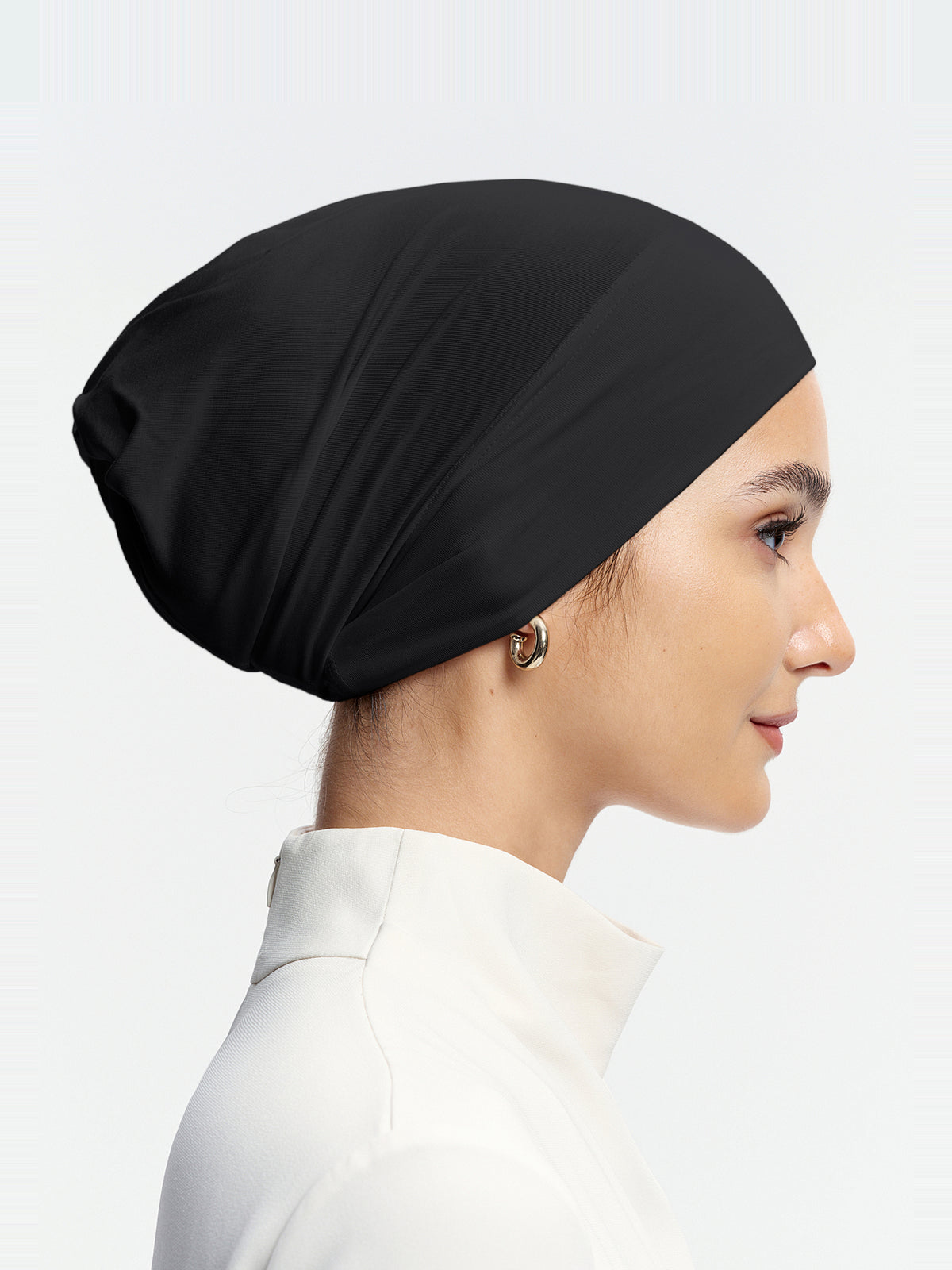 CoolTouch Pull-On Inner Cap-Black