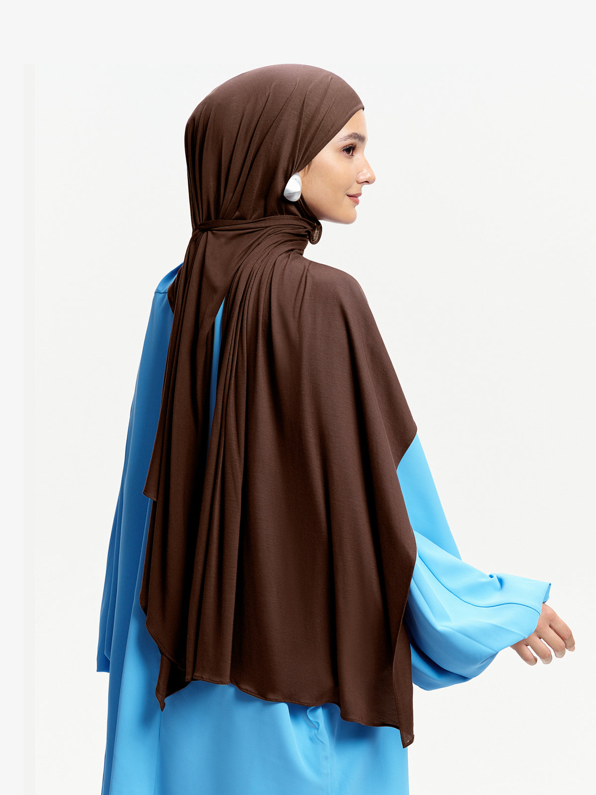 CloudFlow Lightweight Tencel Shawl- Deep Burgundy