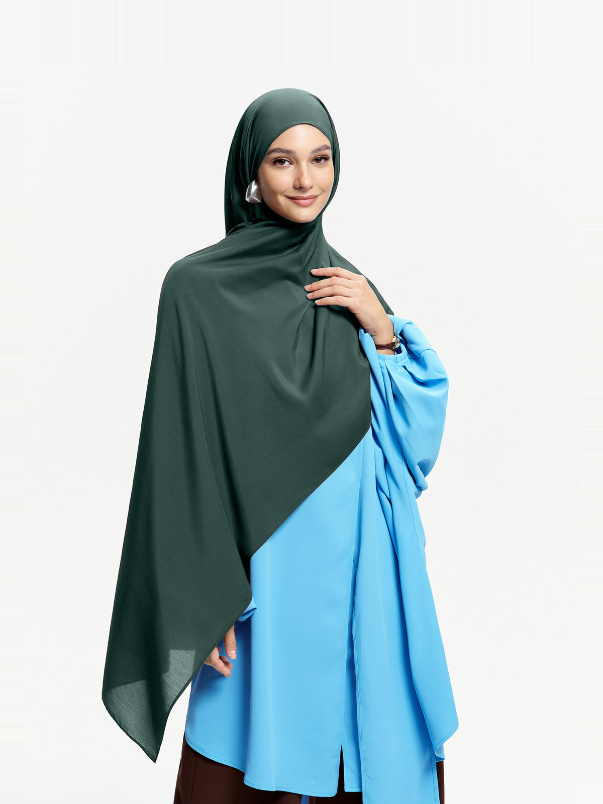 Pearl Silk-Blend Shawl