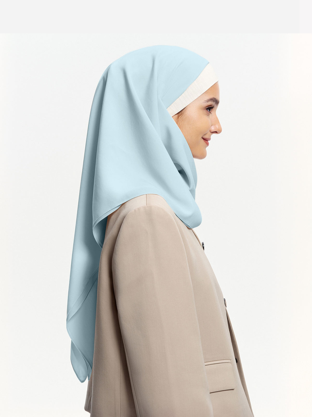Grace Structured Triacetate Bawal-Blue