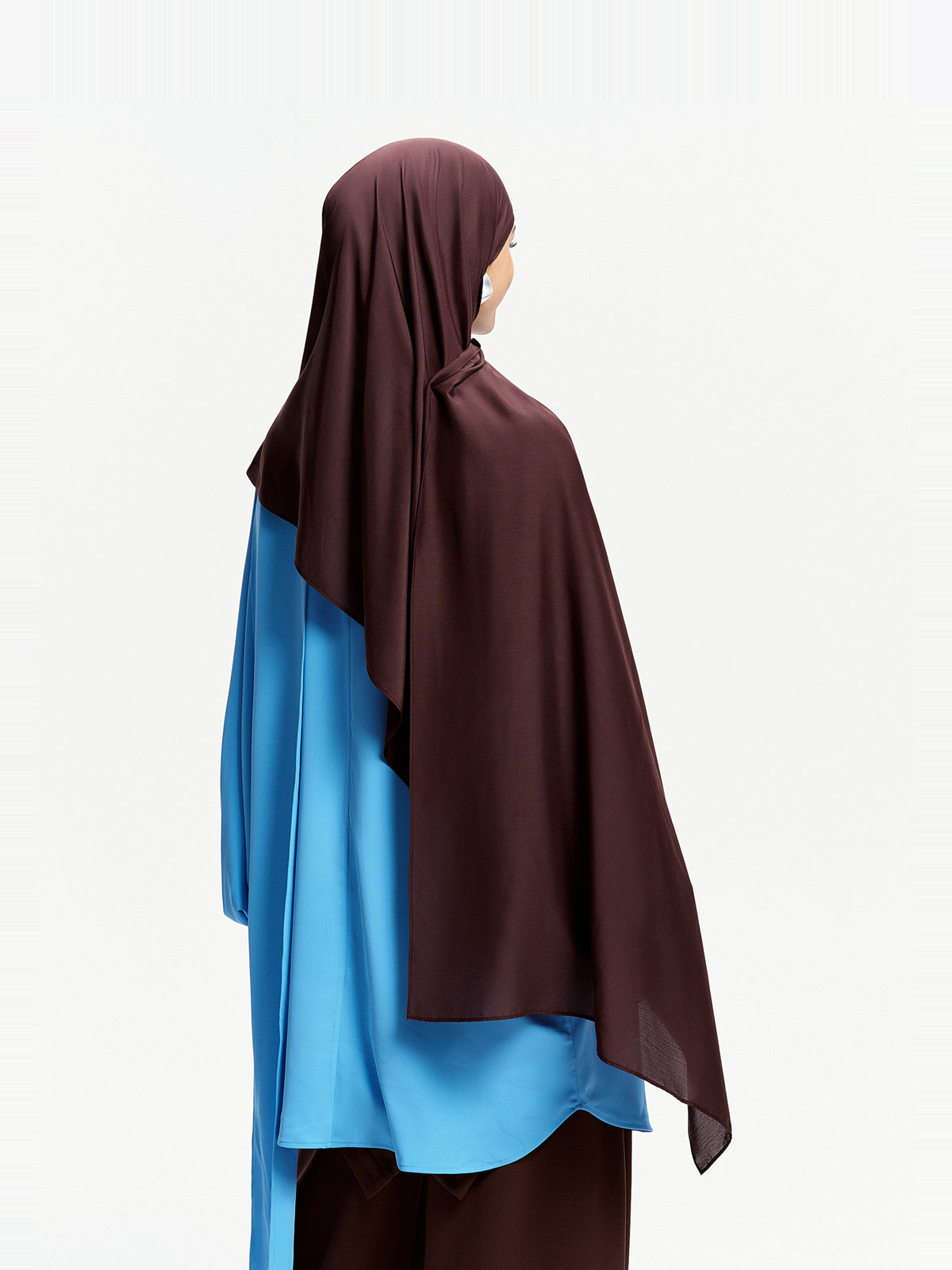 Pearl Light Shawl-Reddish Brown