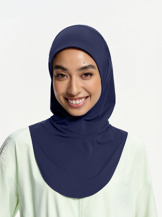 Cool Instant Sports Hijab Active-Navy Blue