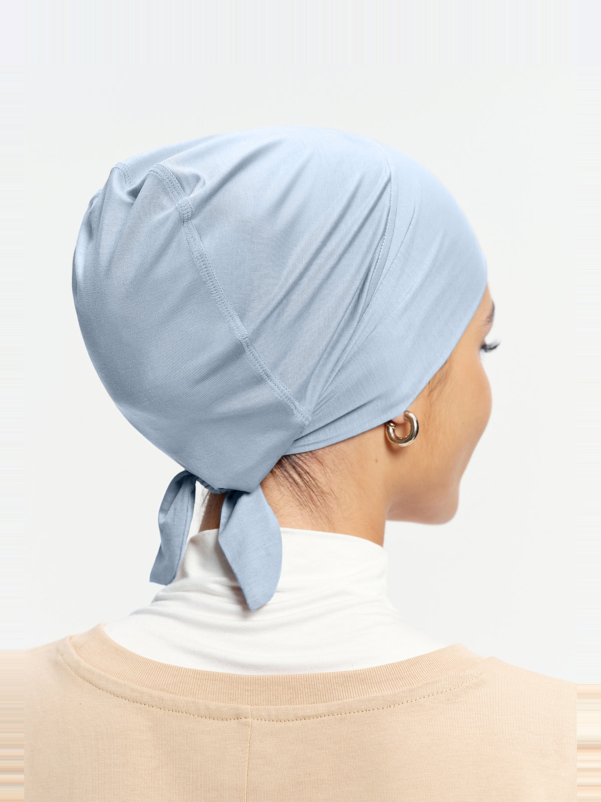 CoolTouch Tie-Back Inner Cap-Light Blue