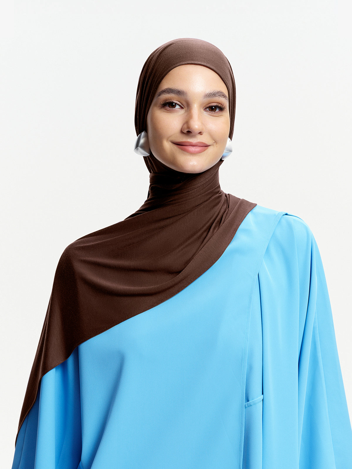 CloudFlow Lightweight Tencel Shawl- Deep Burgundy