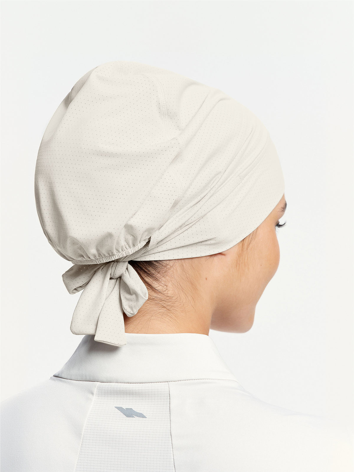 ActiveCap Flex Tie-Back Sports Inner Cap-Beige Apricot