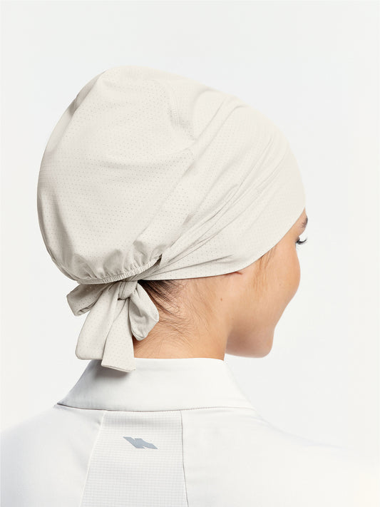 ActiveCap Flex Tie-Back Sports Inner Cap-Beige Apricot