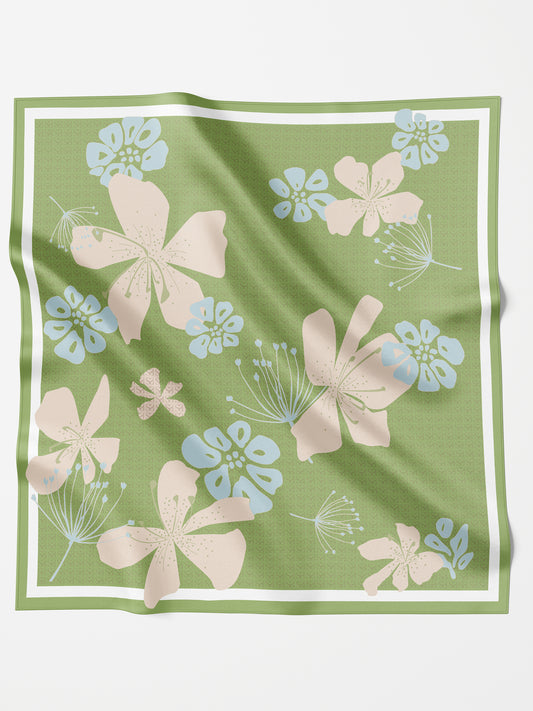 Lily Whisper SQUARE Bawal-Green