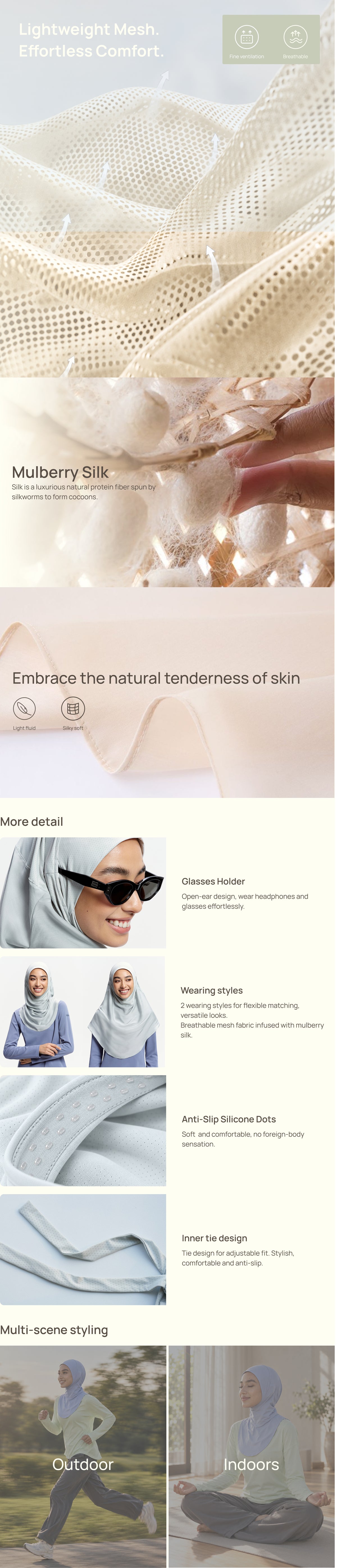 Active Wrap Instant Sports Hijab