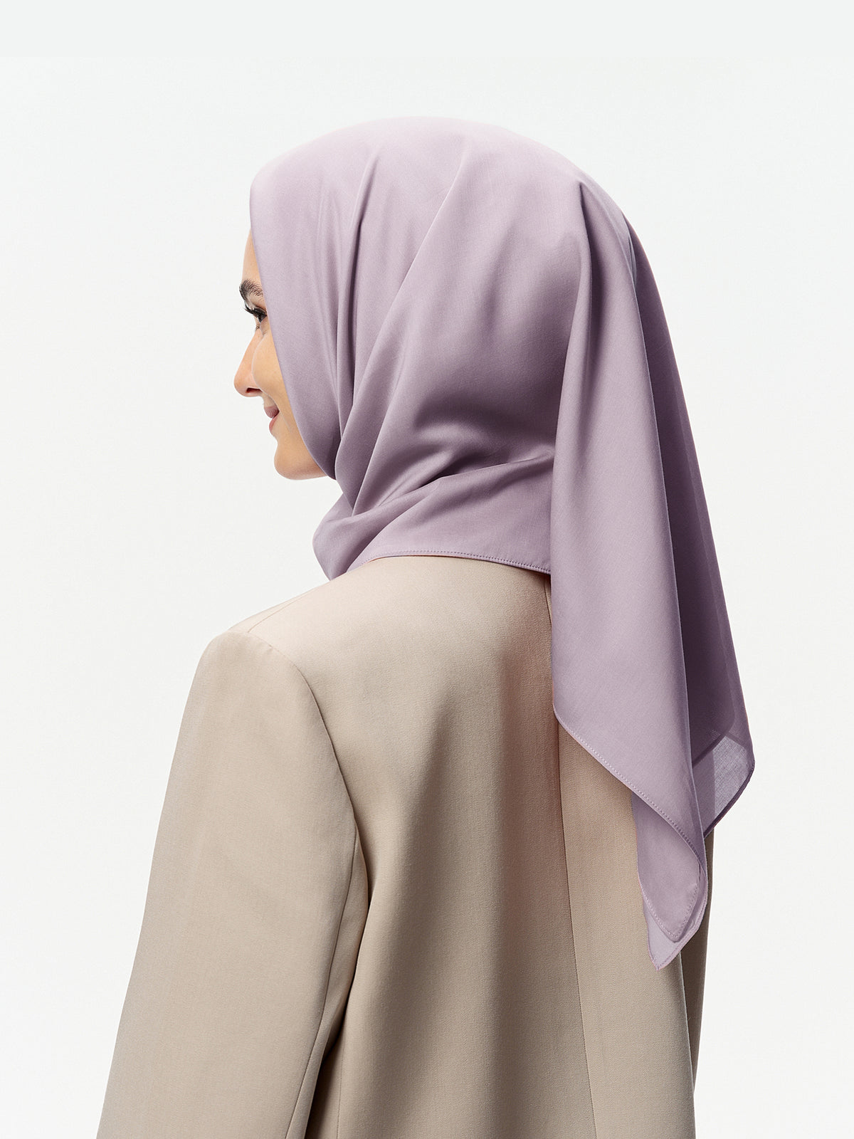 AirVeil 100% Tencel  Bawal  Purple-Grey