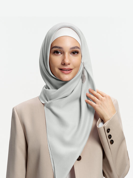 AirVeil 100% Tencel Bawal-Light Gray
