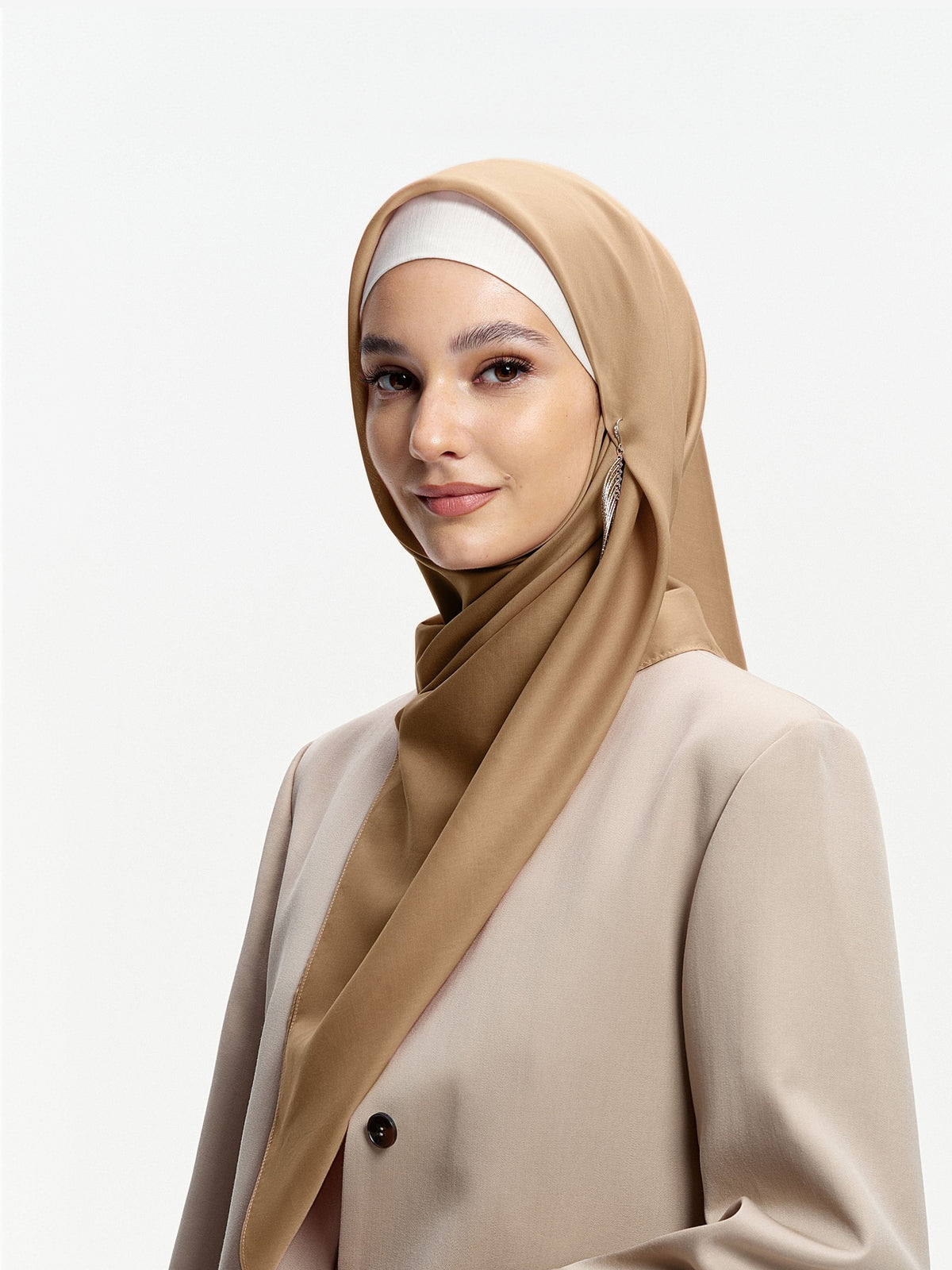 AirVeil 100% Tencel Bawal-Brown