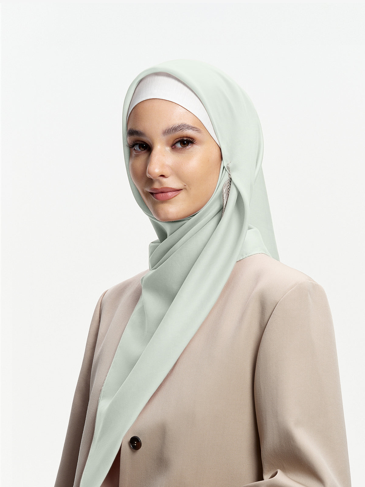 AirVeil 100% Tencel Bawal-Light green