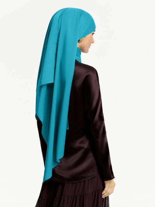 AirVeil 100% Tencel Shawl-Lake Water Blue