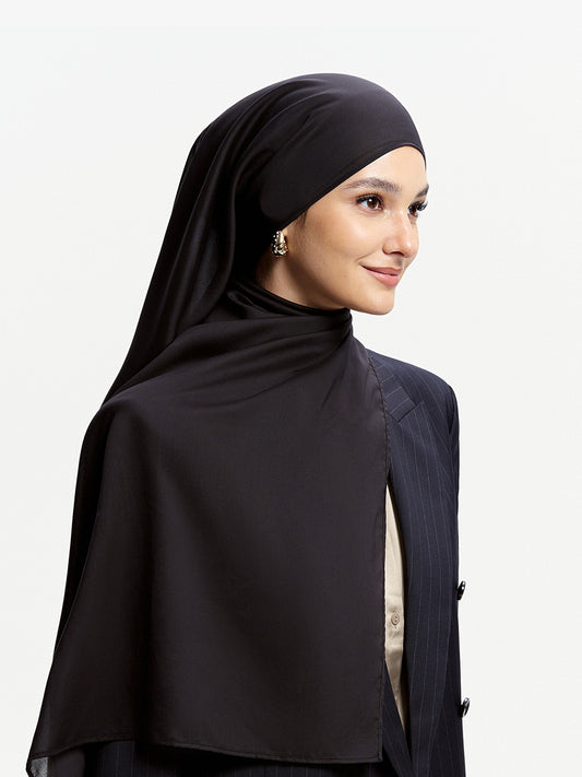 AirVeil 100% Tencel Shawl-Black
