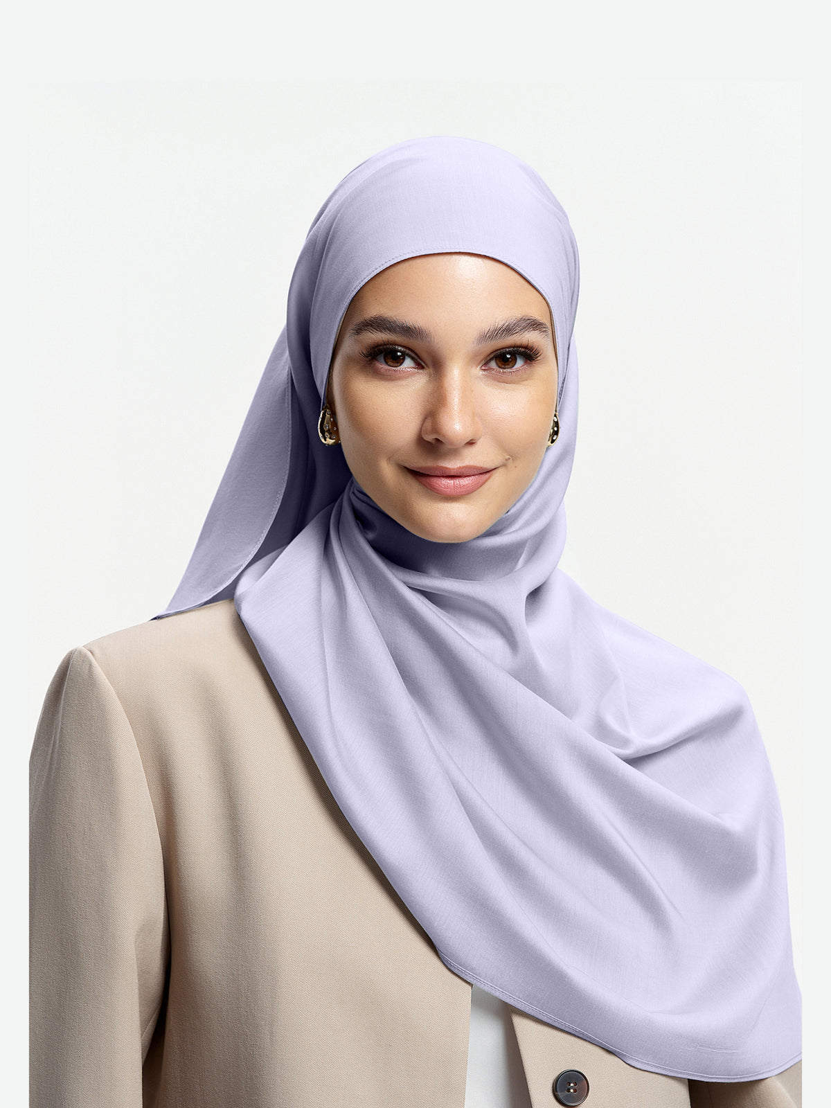 Pearl Light Shawl-Light Purple