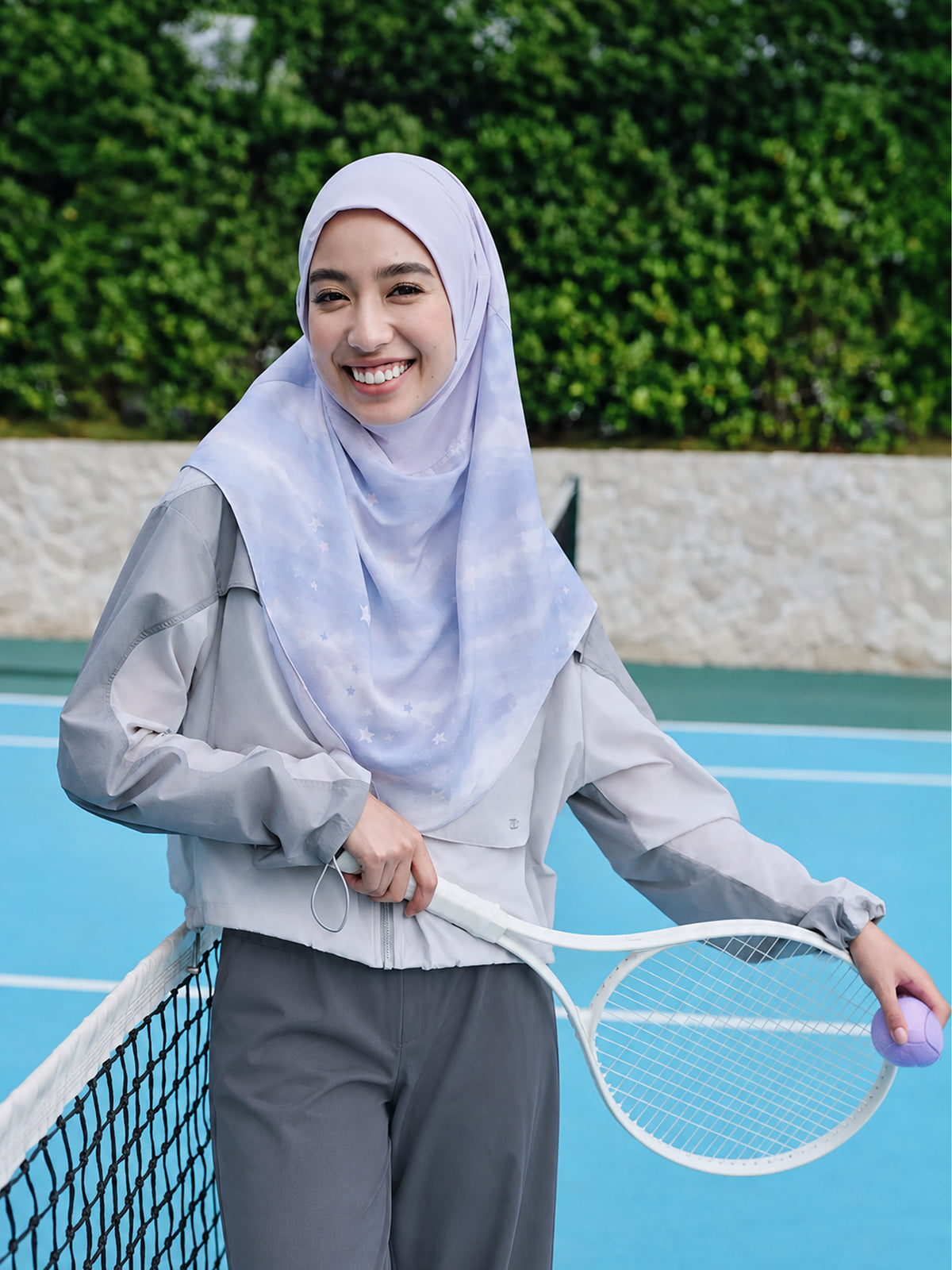 Active Wrap Starry Sky Sports Hijab