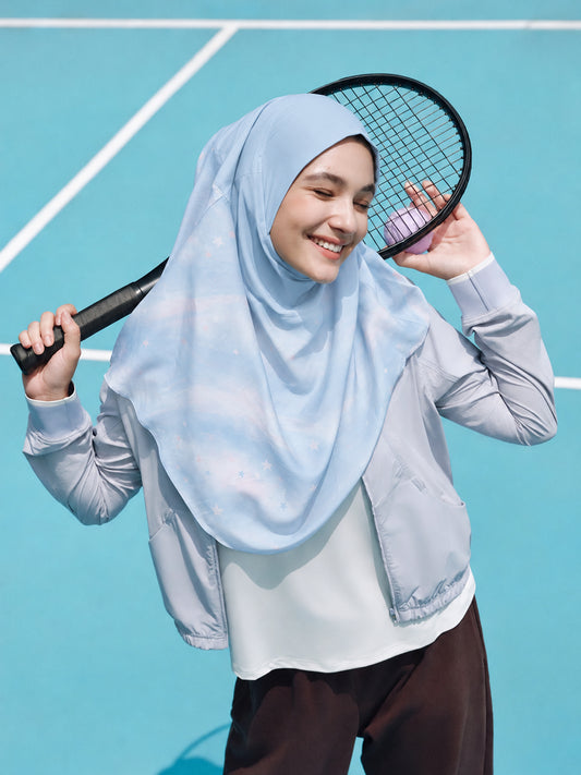 Active Wrap Starry Sky Sports Hijab