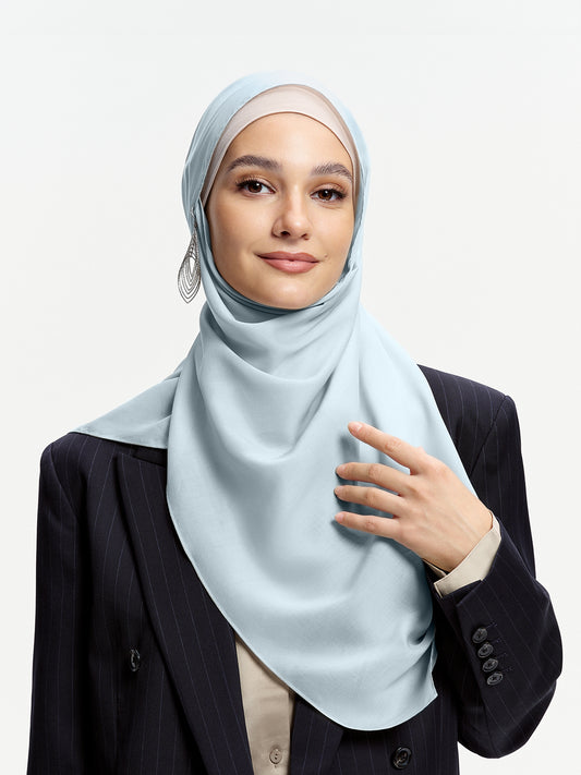 AirVeil 100% Tencel Shawl-Light Blue