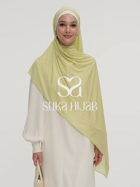 CloudFlow Tencel Knit Shwal-Fruit Green